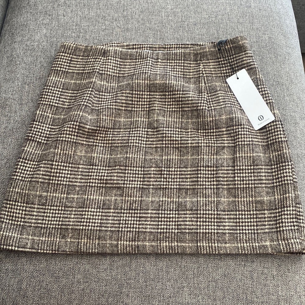 Plaid Skirt